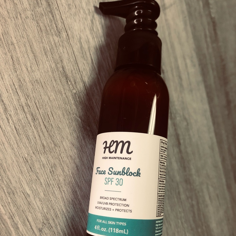 Organic HM Face Sunblock SPF 30